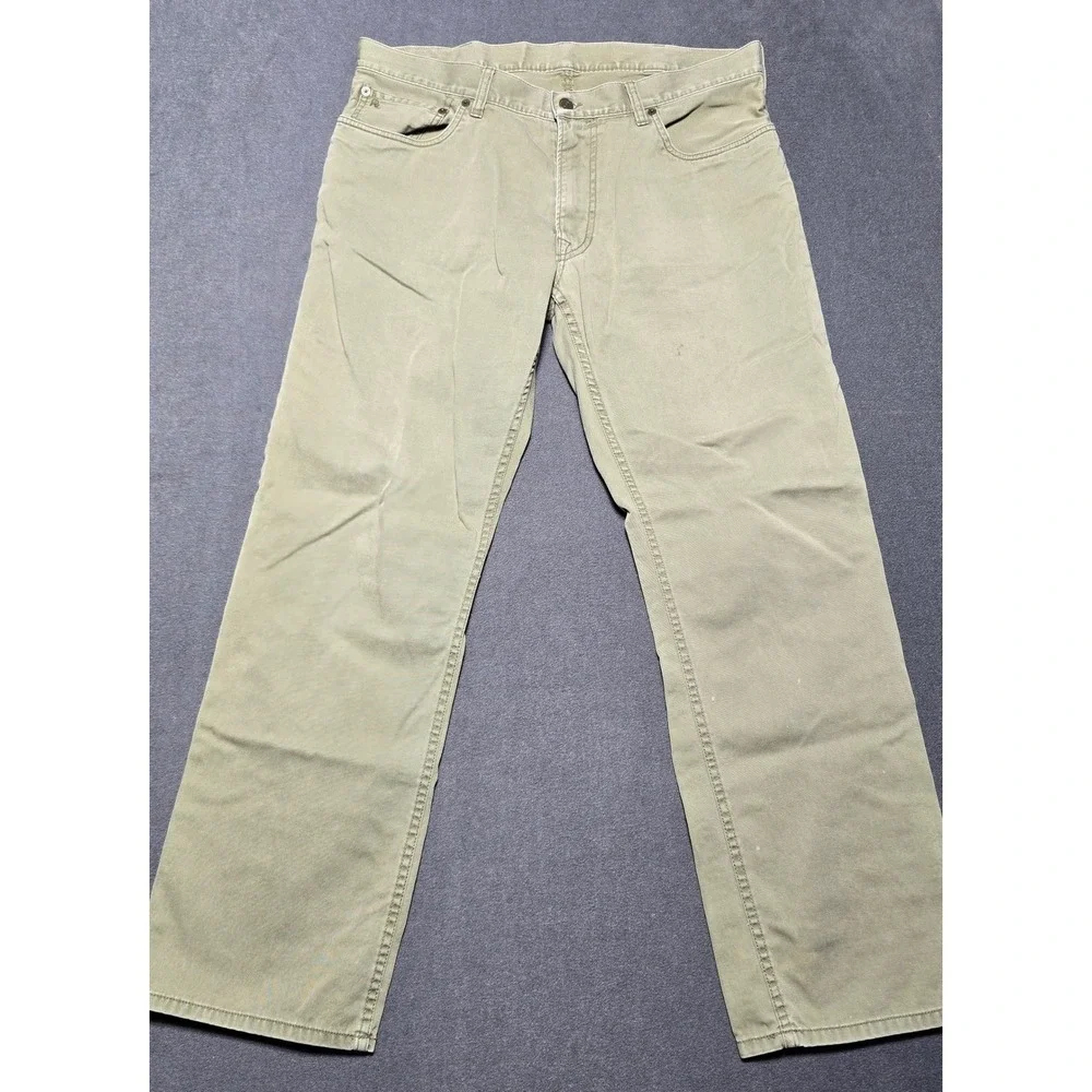 Polo Ralph Lauren Mens Khaki Pants 36x30‎ Cotton Casual Trousers